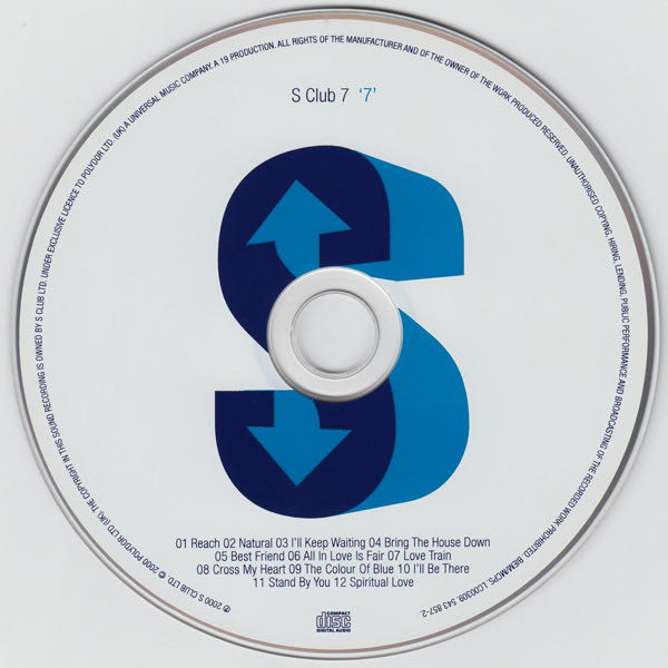 7 - S Club 7 (CD) music collectible [Barcode 731454385725] - Main Image 3