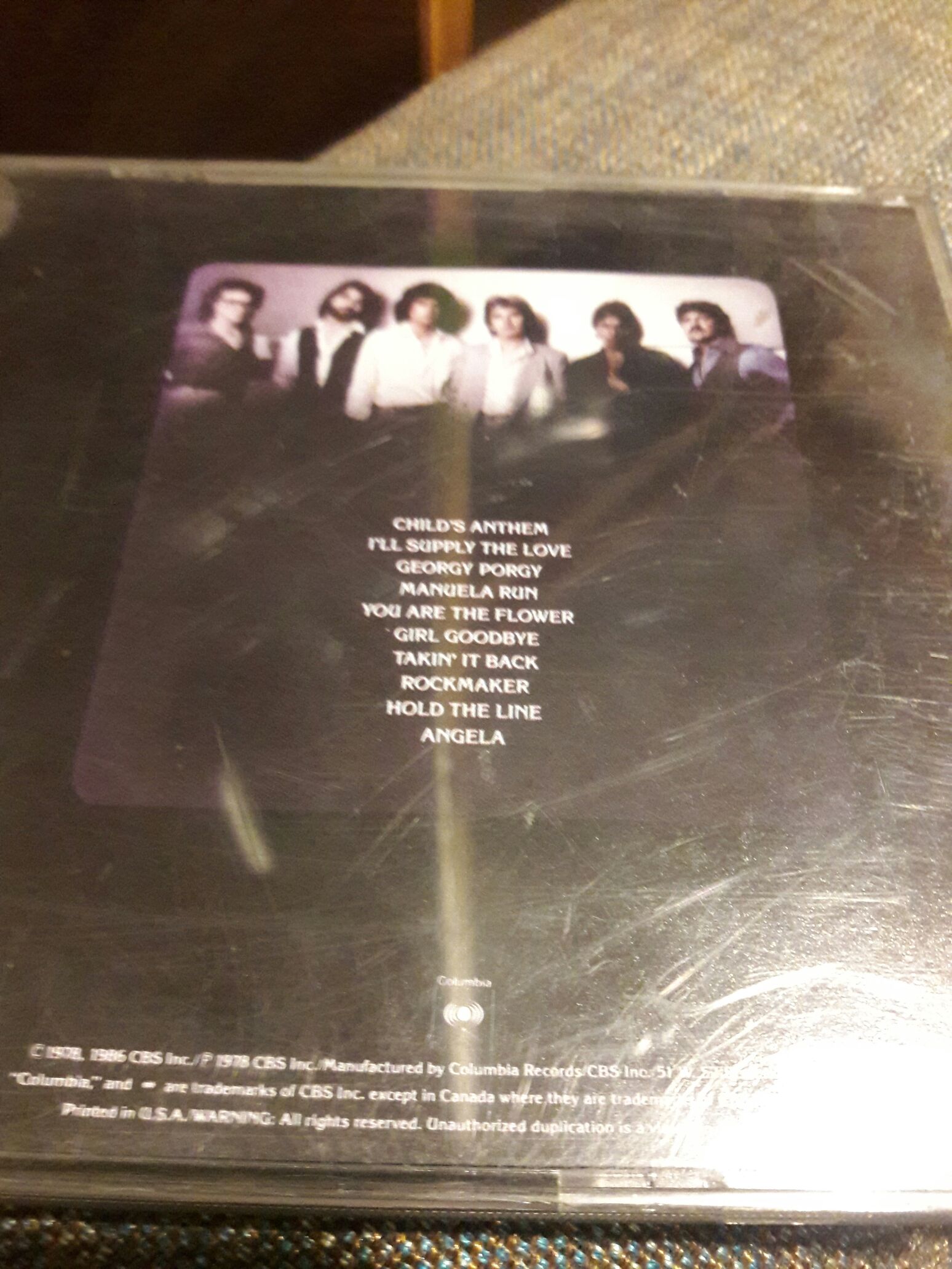 Toto - Toto (CD - 42) music collectible [Barcode 074643531726] - Main Image 2