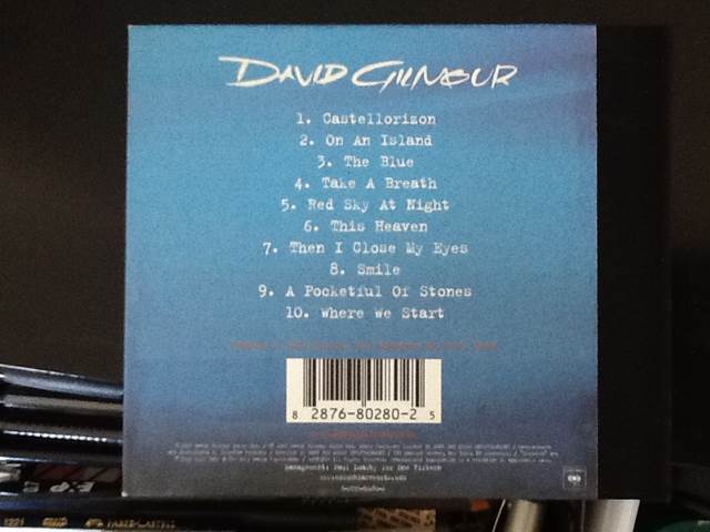 On An Island - David Gilmour (CD - 52) music collectible [Barcode 828768028025] - Main Image 2