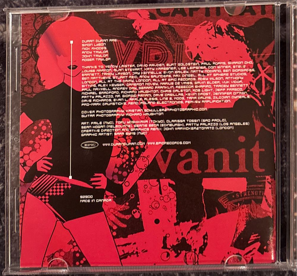 Astronaut - Duran Duran (CD - 49) music collectible [Barcode 827969290026] - Main Image 4
