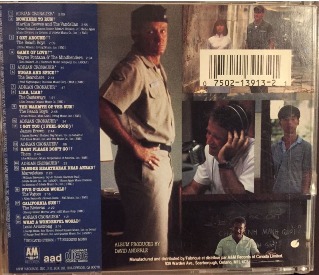 Good Morning Vietnam - Divers (CD - 35) music collectible [Barcode 075021391321] - Main Image 2