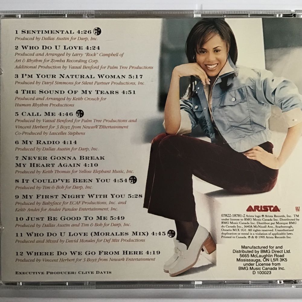 Deborah Cox - Deborah Cox (CD) music collectible [Barcode 743213257525] - Main Image 2