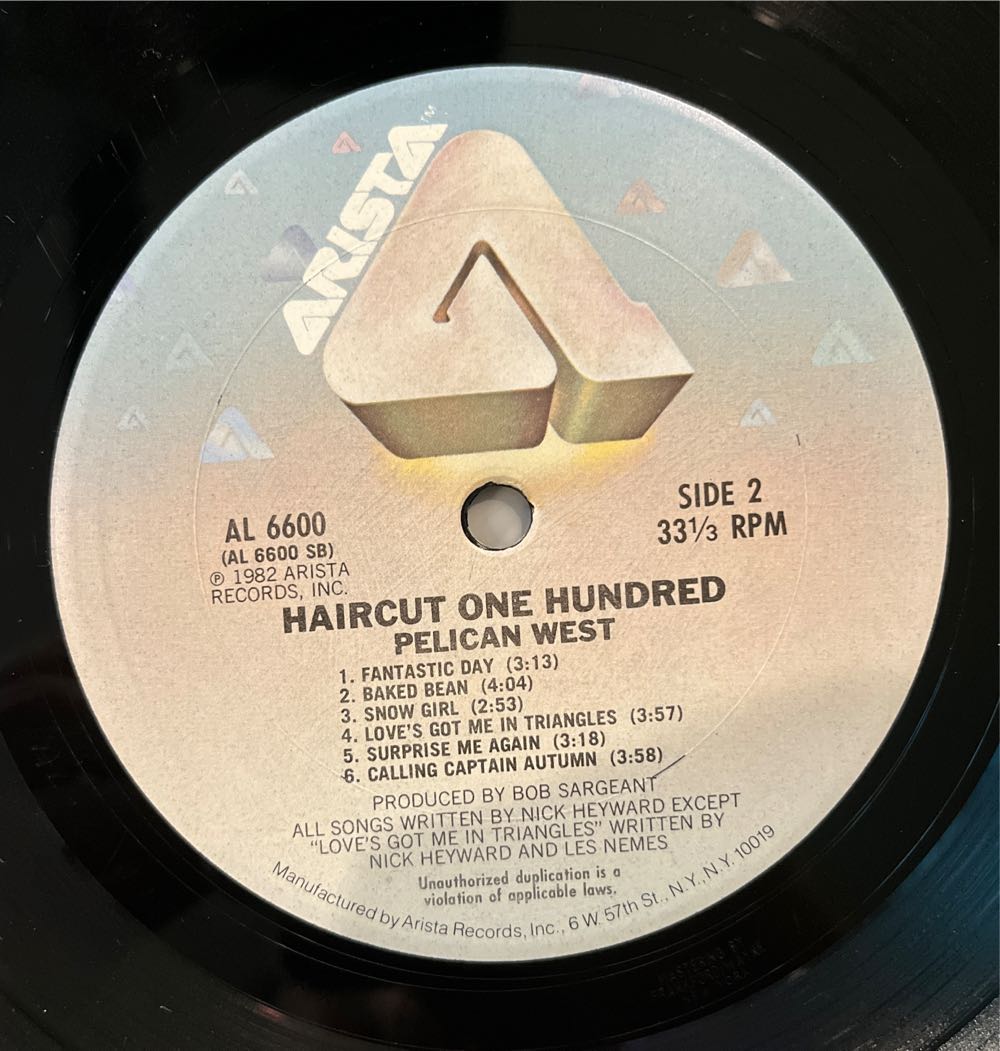 Pelican West - Heyward, Nick(Haircut 100) (12” - 45) music collectible - Main Image 4