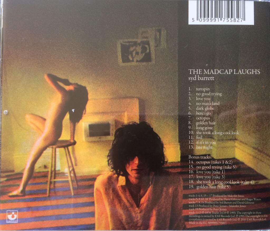 The Madcap Laughs - Barrett, Syd (CD) music collectible [Barcode 5099991755827] - Main Image 2