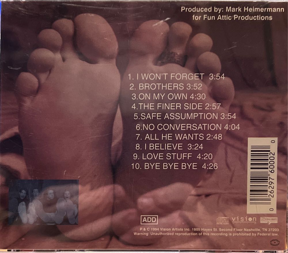 1994:  Brothers From Different Mothers - Hokus Pick (CD) music collectible [Barcode 026297600020] - Main Image 2