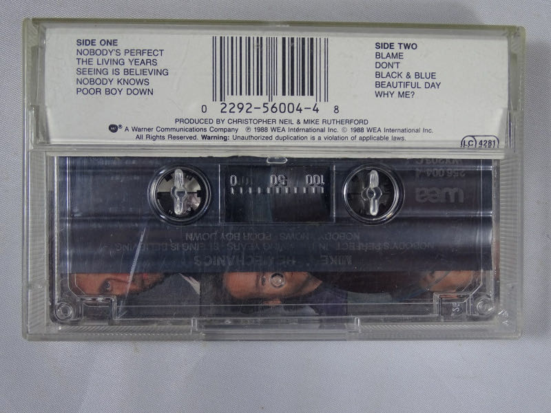 Living Years - Mike & The Mechanics (Cassette) music collectible [Barcode 075678192340] - Main Image 2