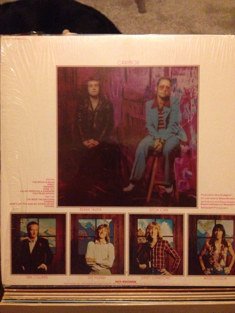 Caribou - Elton John (12”) music collectible [Barcode 076731118925] - Main Image 2