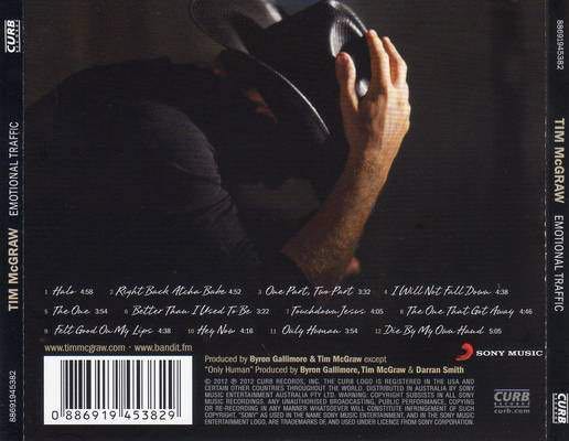 Emotional Traffic (MP3) - McGraw, Tim (CD) music collectible - Main Image 2