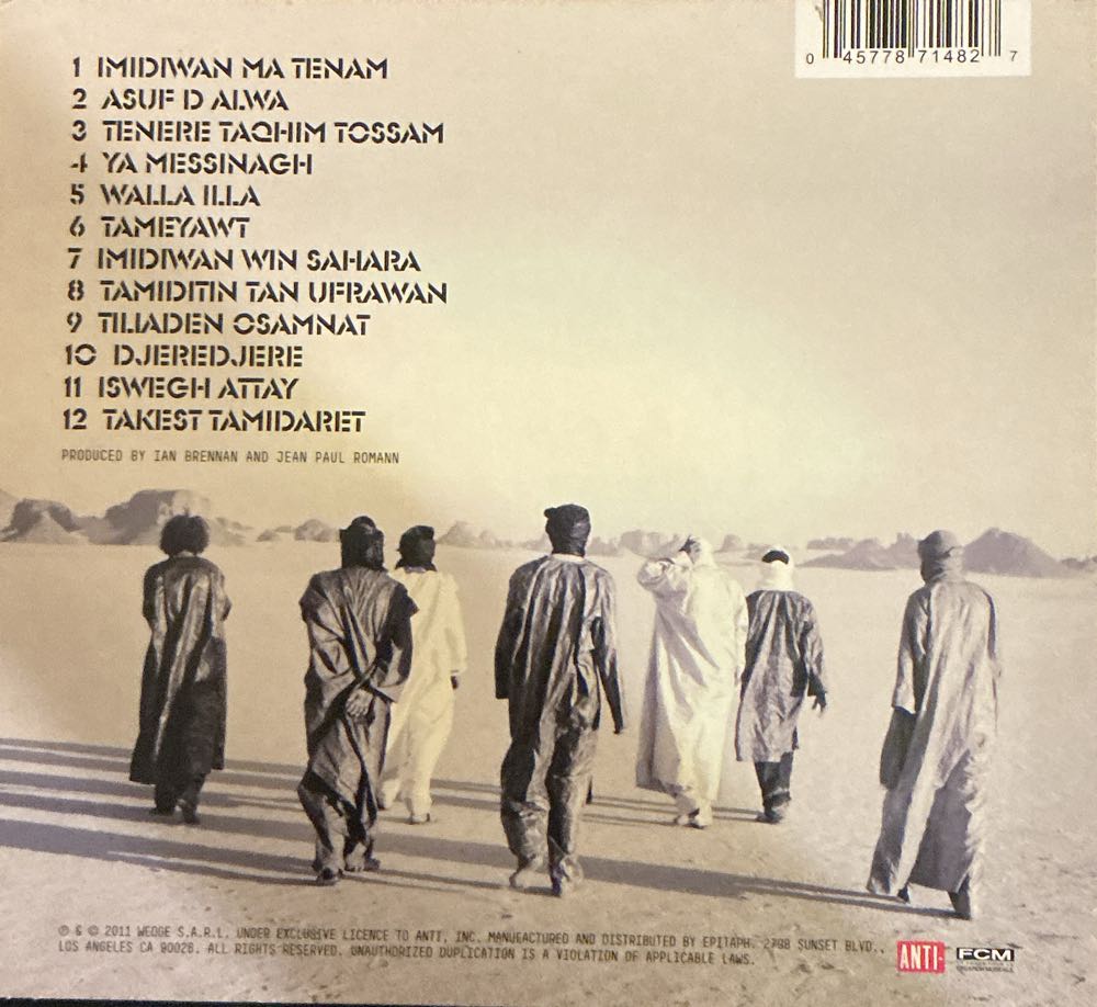 Tassili - Tinariwen (CD) music collectible [Barcode 045778714827] - Main Image 2