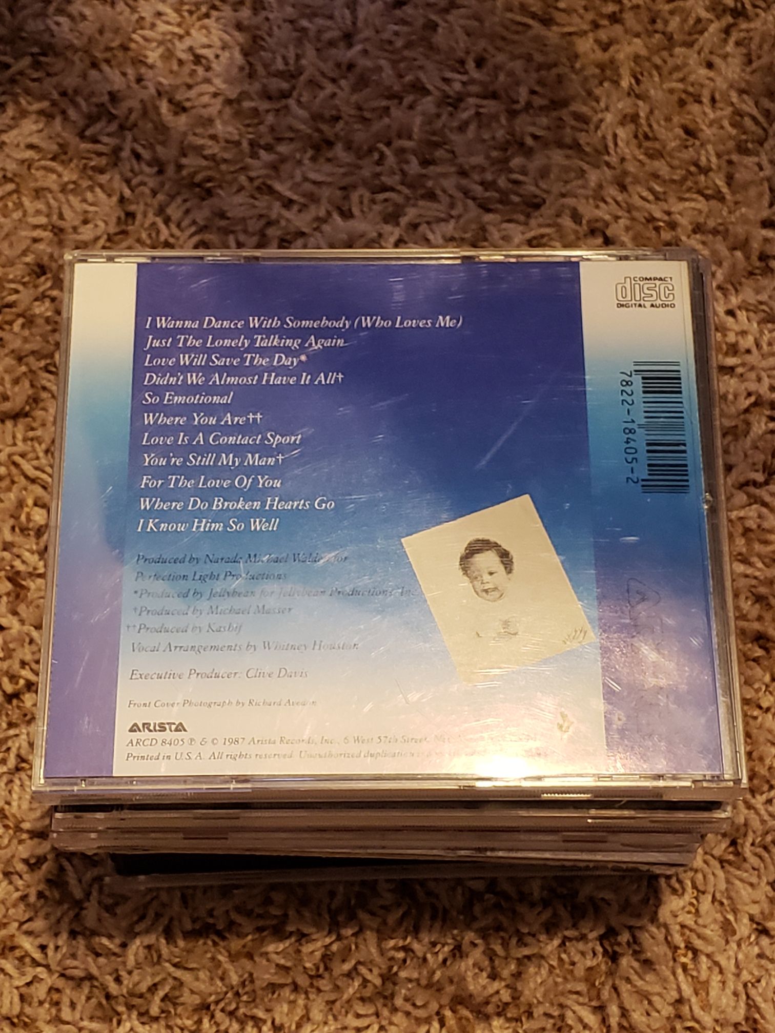 Whitney - Houston, Whitney (12”) music collectible - Main Image 2