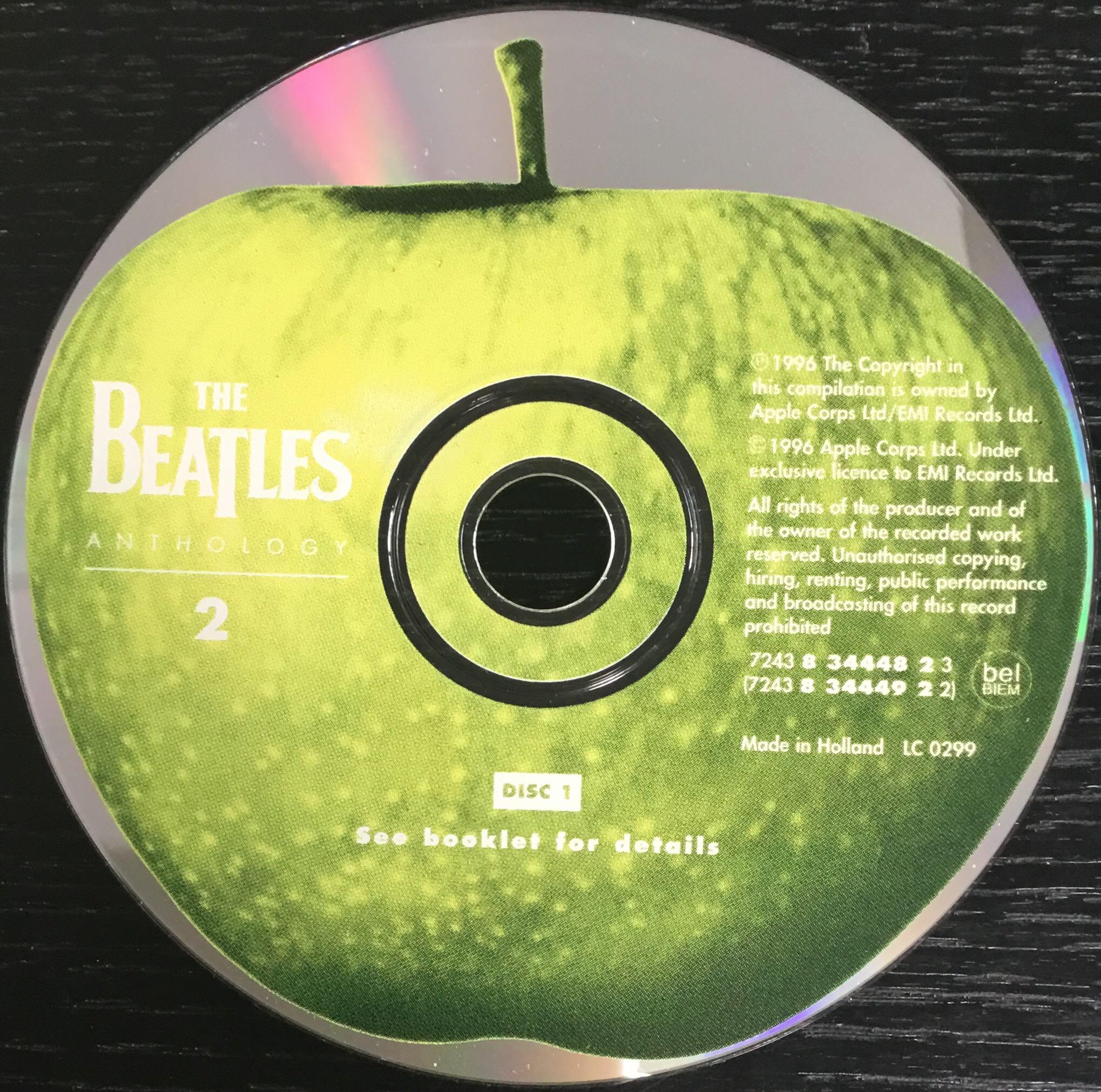 Anthology 2 - Beatles, The (CD - 128) music collectible [Barcode 724383444823] - Main Image 4