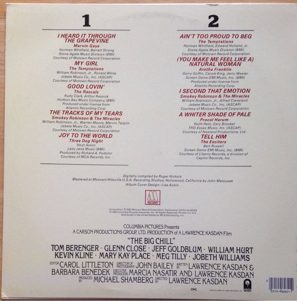 Big Chill, The - Big Chill - Various Artists (12”) music collectible - Main Image 2