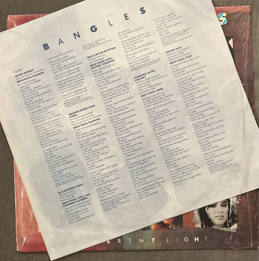 Different Light - Bangles, The (12” - 39) music collectible - Main Image 4