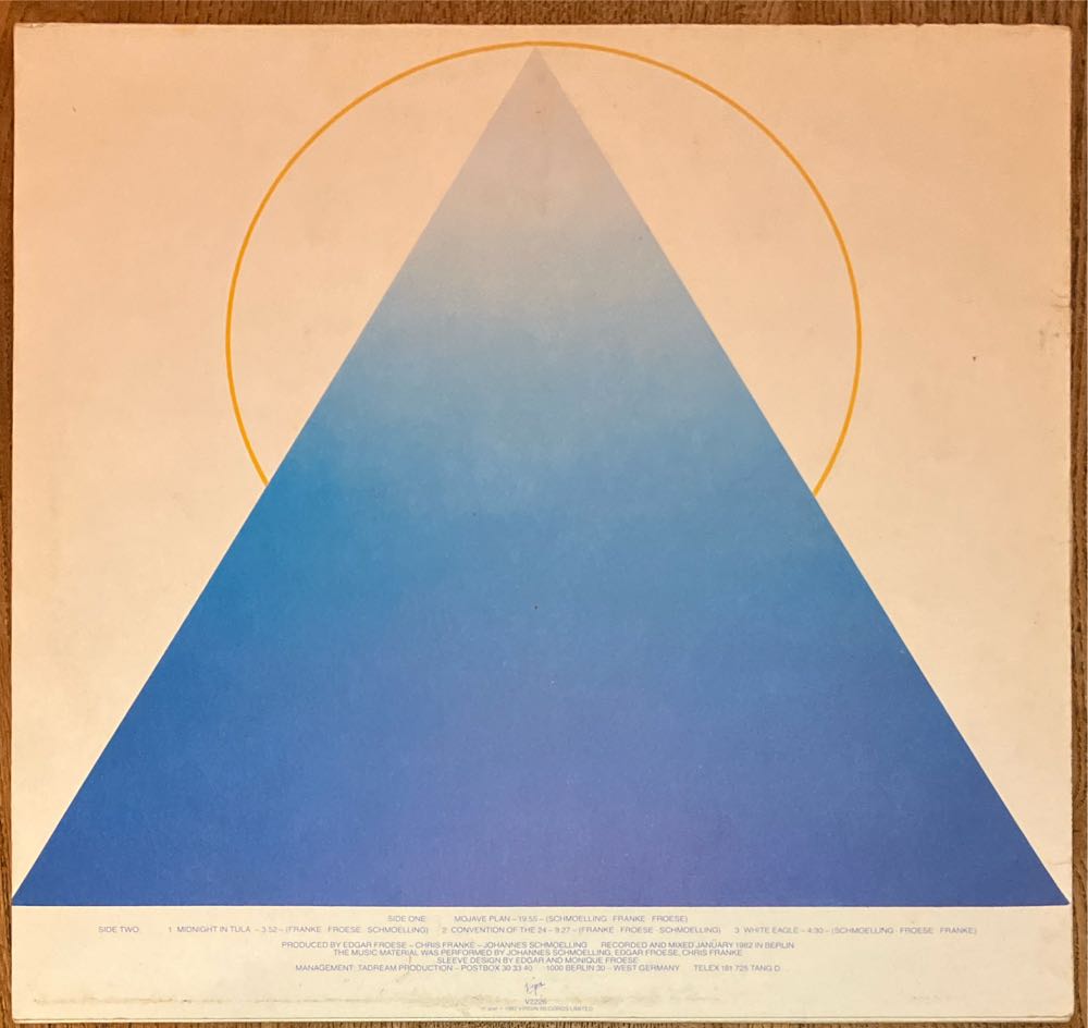 White Eagle - Tangerine Dream (12”) music collectible - Main Image 2