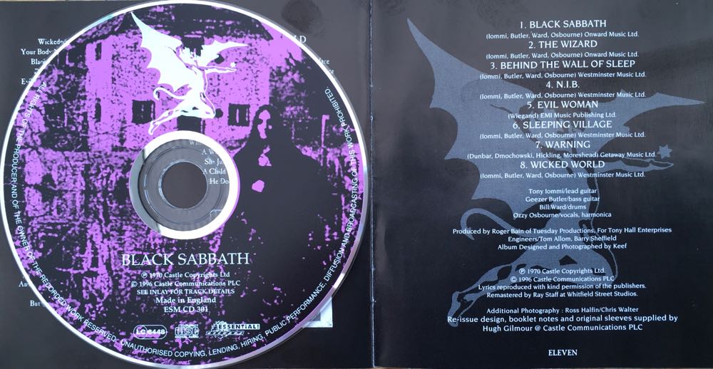 Black Sabbath - Black Sabbath (CD) music collectible [Barcode 5017615830125] - Main Image 3