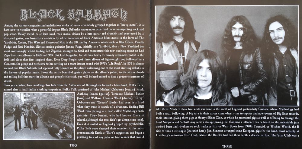Black Sabbath - Black Sabbath (CD) music collectible [Barcode 5017615830125] - Main Image 4