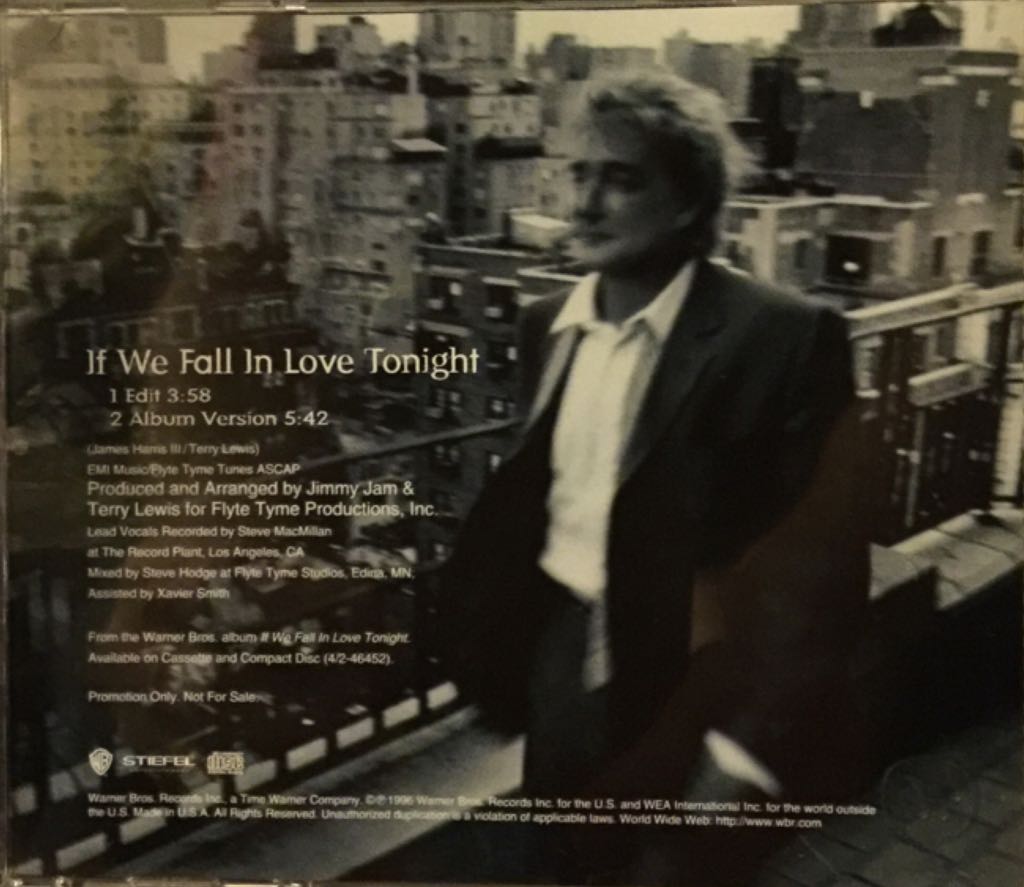 If We Fall In Love Tonight - Rod Stewart music collectible - Main Image 2