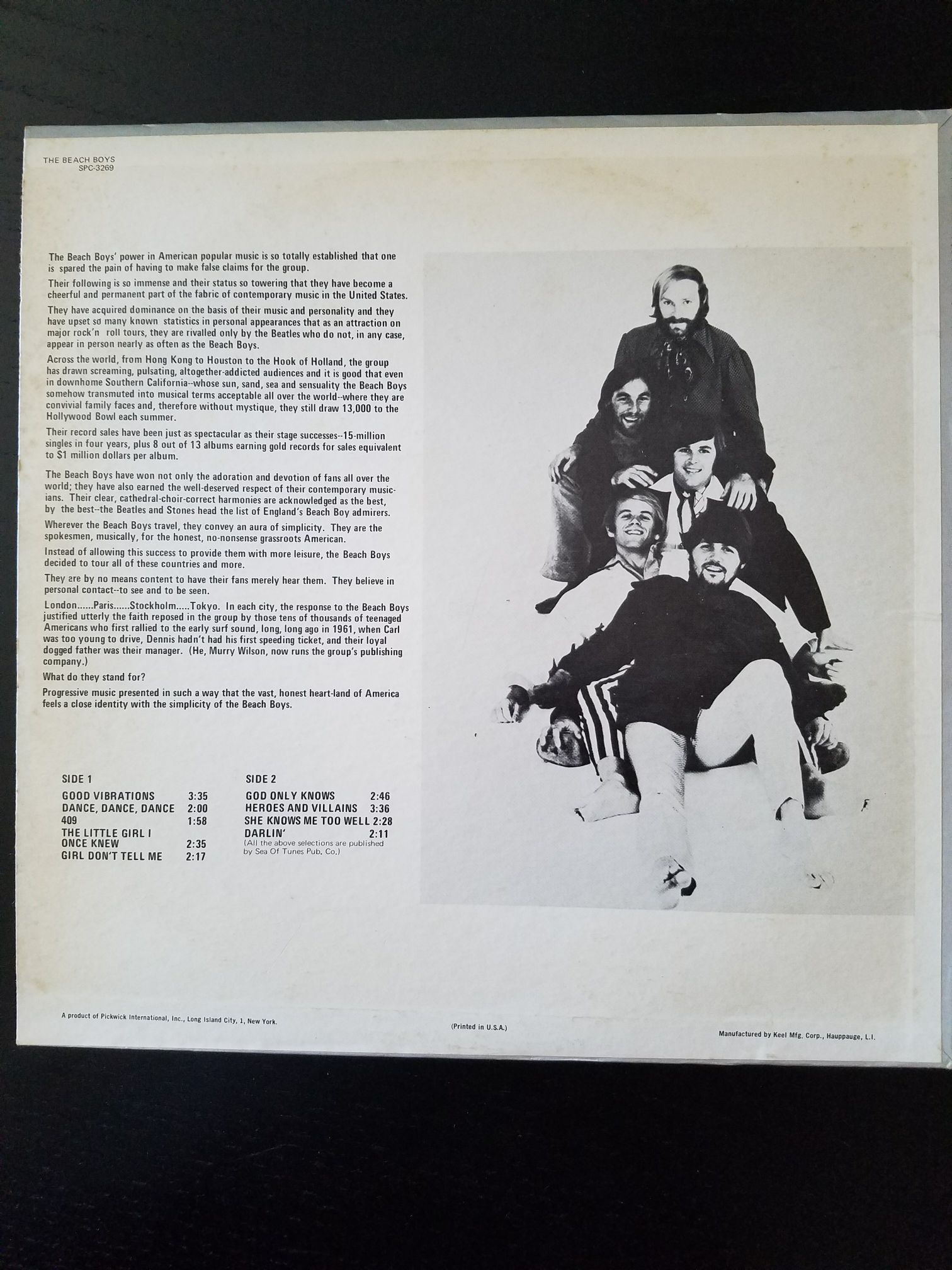 Good Vibrations - Beach Boys, The (12”) music collectible - Main Image 2