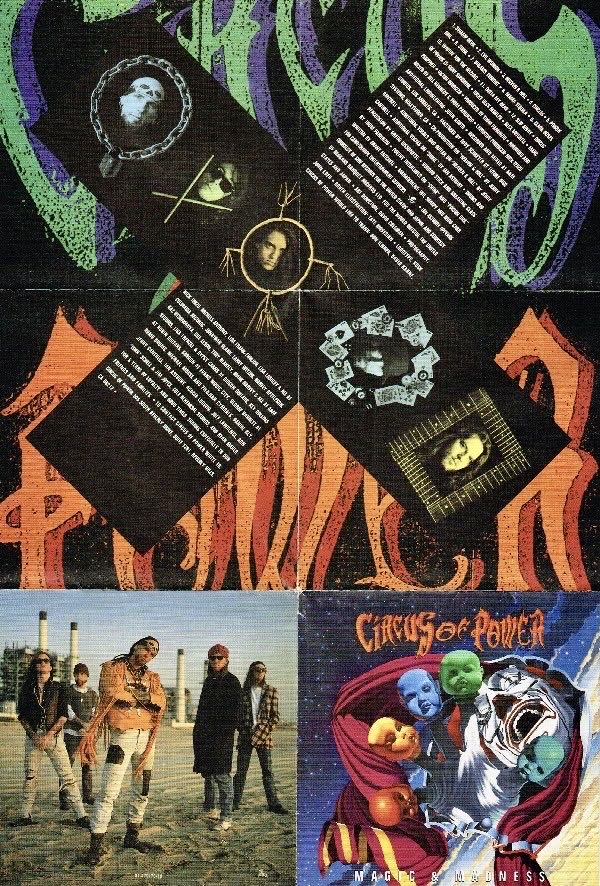 Magic And Madness - Circus Of Power (CD-R) music collectible [Barcode 074644887129] - Main Image 3