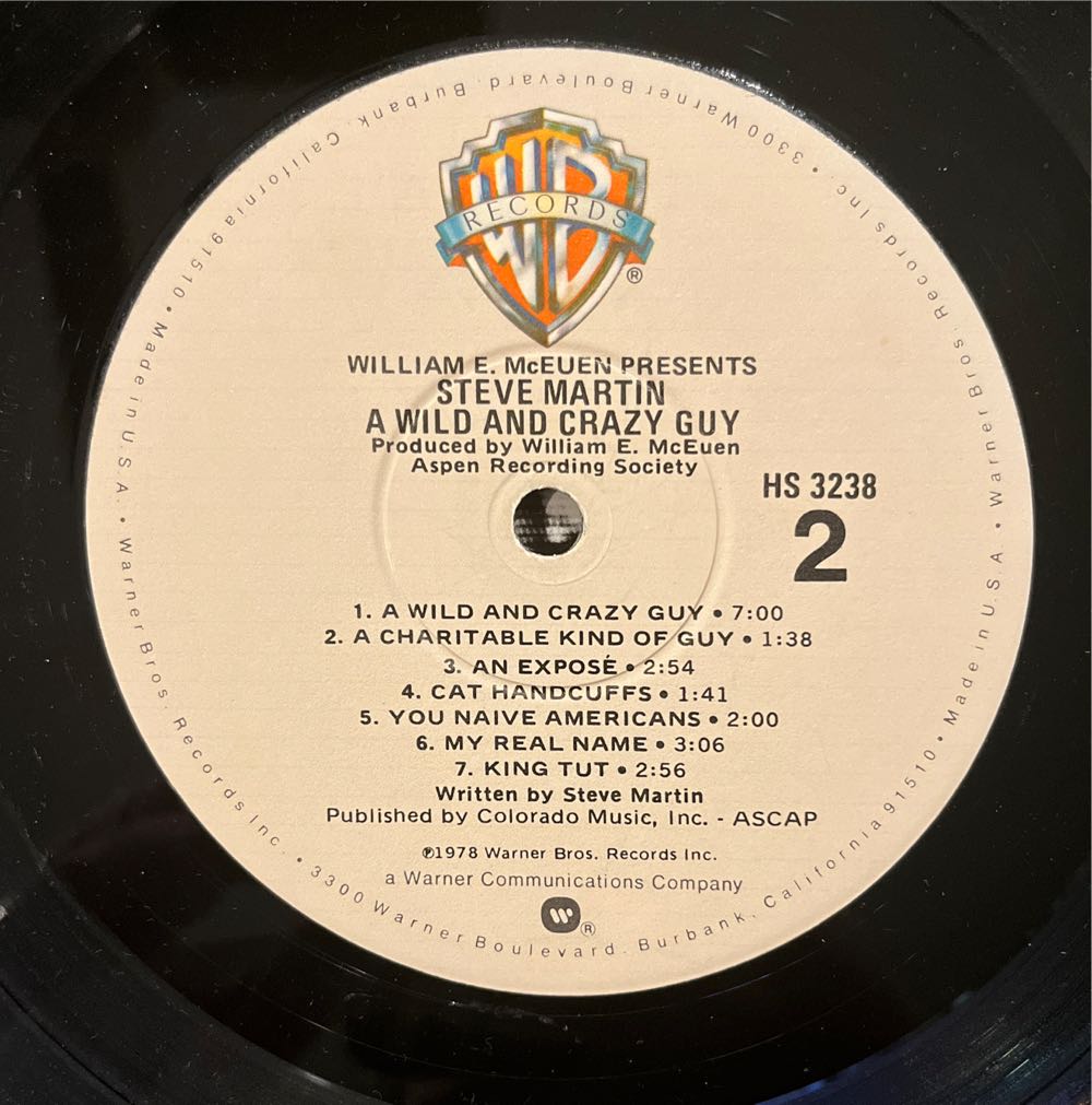 A Wild and Crazy Guy - Martin, Steve (12” - 39) music collectible - Main Image 4