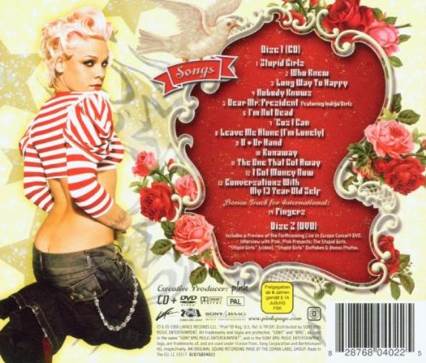 I’m Not Dead - Pink (CD - 54) music collectible [Barcode 822162047125] - Main Image 2