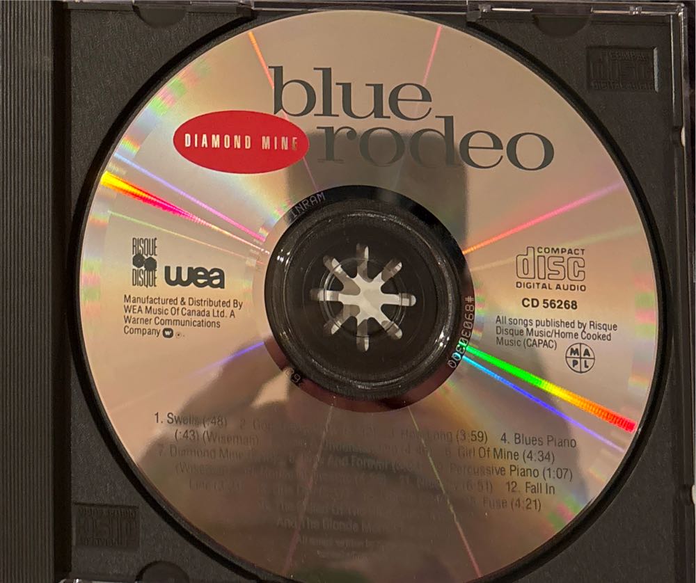 Diamond Mine - Blue Rodeo (CD - 57) music collectible [Barcode 022925626820] - Main Image 3