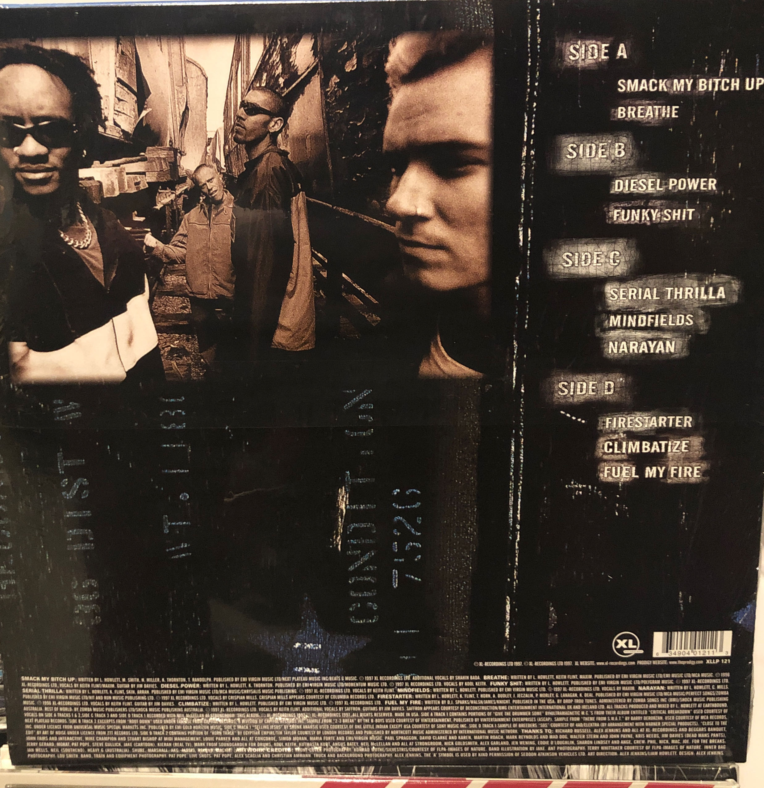 The Fat Of The Land - Prodigy, The (12”) music collectible [Barcode 634904012113] - Main Image 2