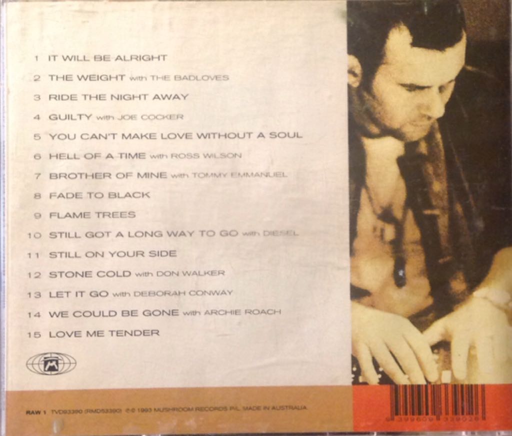 Flesh And Wood - Barnes, Jimmy (CD) music collectible [Barcode 9399609339026] - Main Image 2