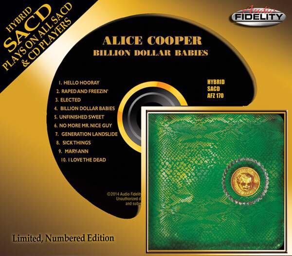 Billion Dollar Babies - Cooper, Alice (SACD) music collectible [Barcode 780014217020] - Main Image 1