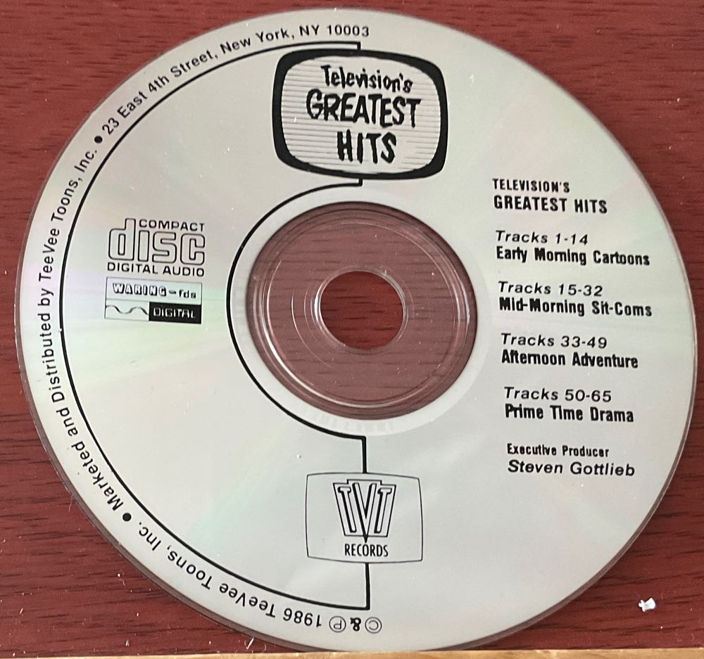 Television’s Greatest Hits - Various (12”) music collectible - Main Image 3