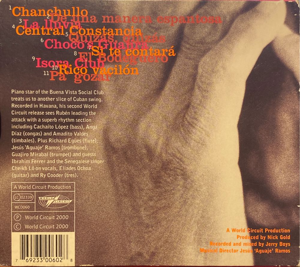 Chanchullo - González, Rubén (CD-R) music collectible [Barcode 769233006028] - Main Image 2