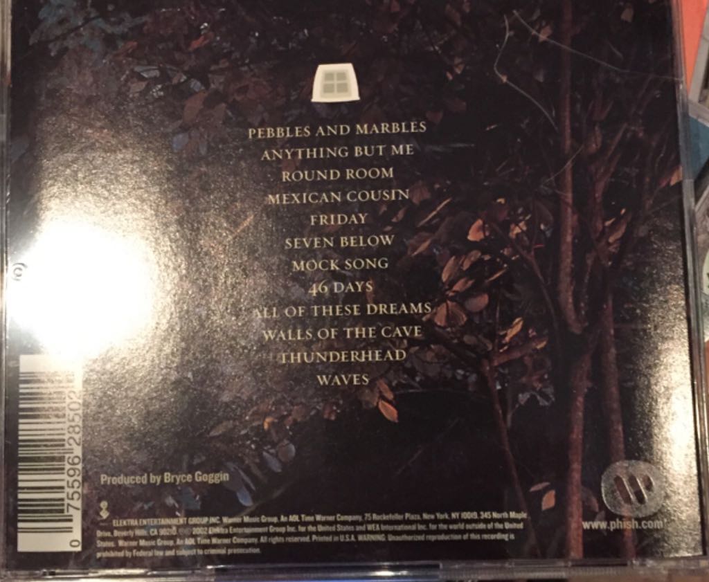 Round Room - Phish (CD) music collectible [Barcode 075596285025] - Main Image 2