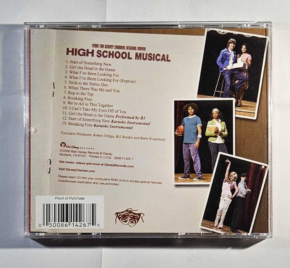 High School Musical  - Various Artists (CD - 3831) music collectible [Barcode 094638189527] - Main Image 3