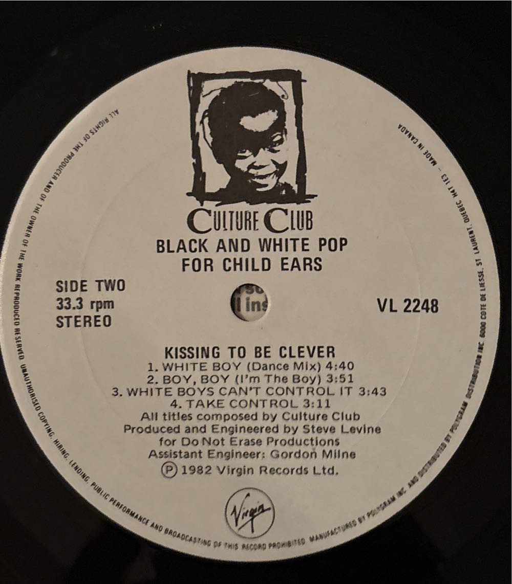 Kissing to Be Clever - Culture Club (12” - 45) music collectible [Barcode 074643839815] - Main Image 4