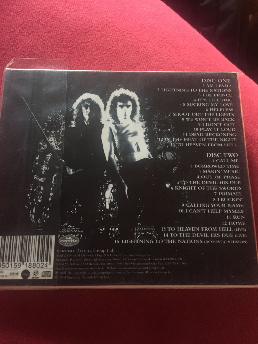 Anthology: Am I Evil? - Diamond Head (CD) music collectible [Barcode 5050159188024] - Main Image 2