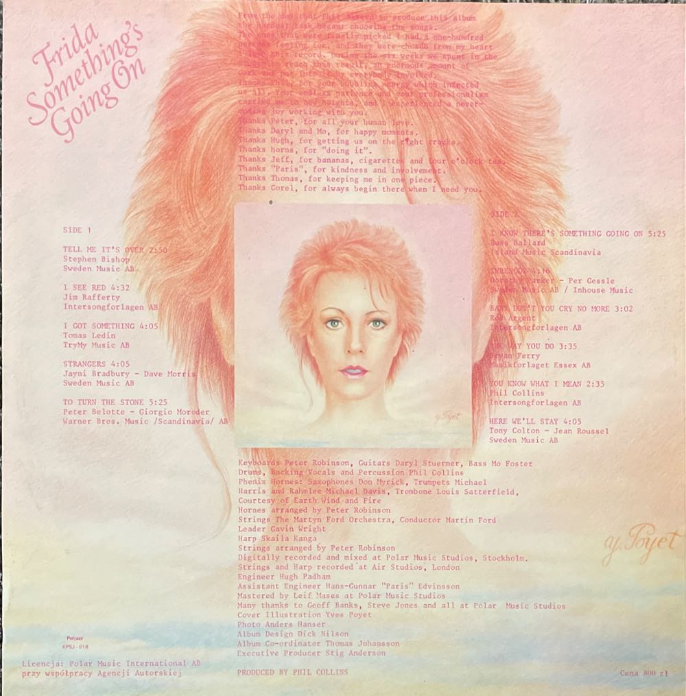 Somethings Going On - Frida (CD) music collectible [Barcode 602498687673] - Main Image 2