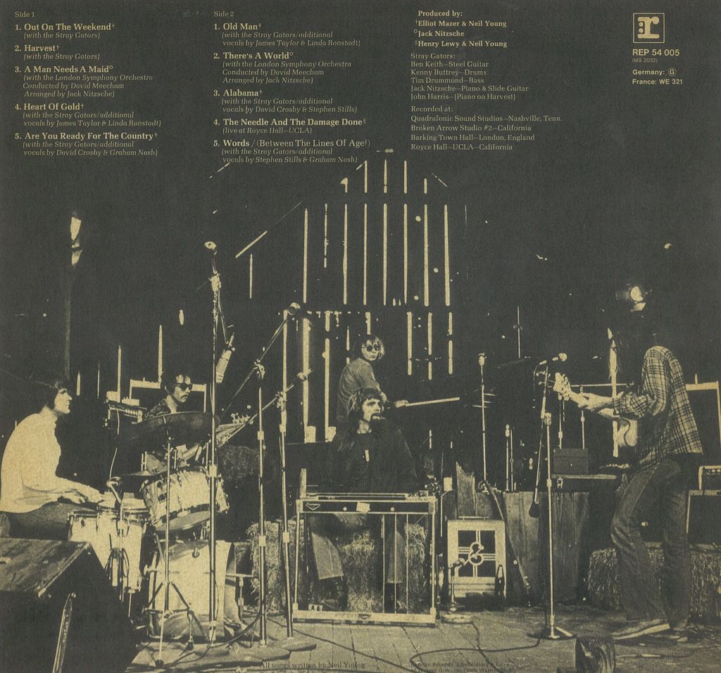 Harvest - Young, Neil (CD - 37) music collectible [Barcode 075992723923] - Main Image 2