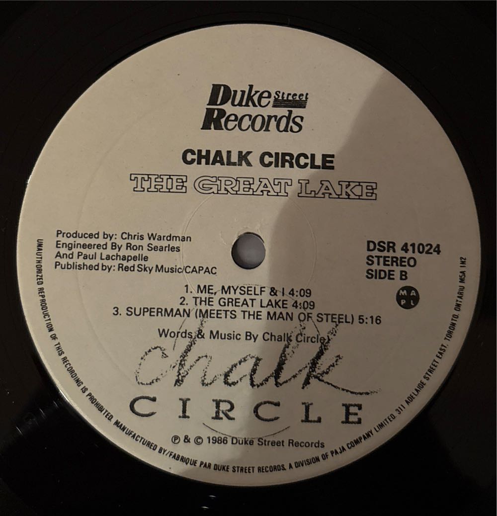 The Great Lake - Chalk Circle (12”) music collectible - Main Image 4