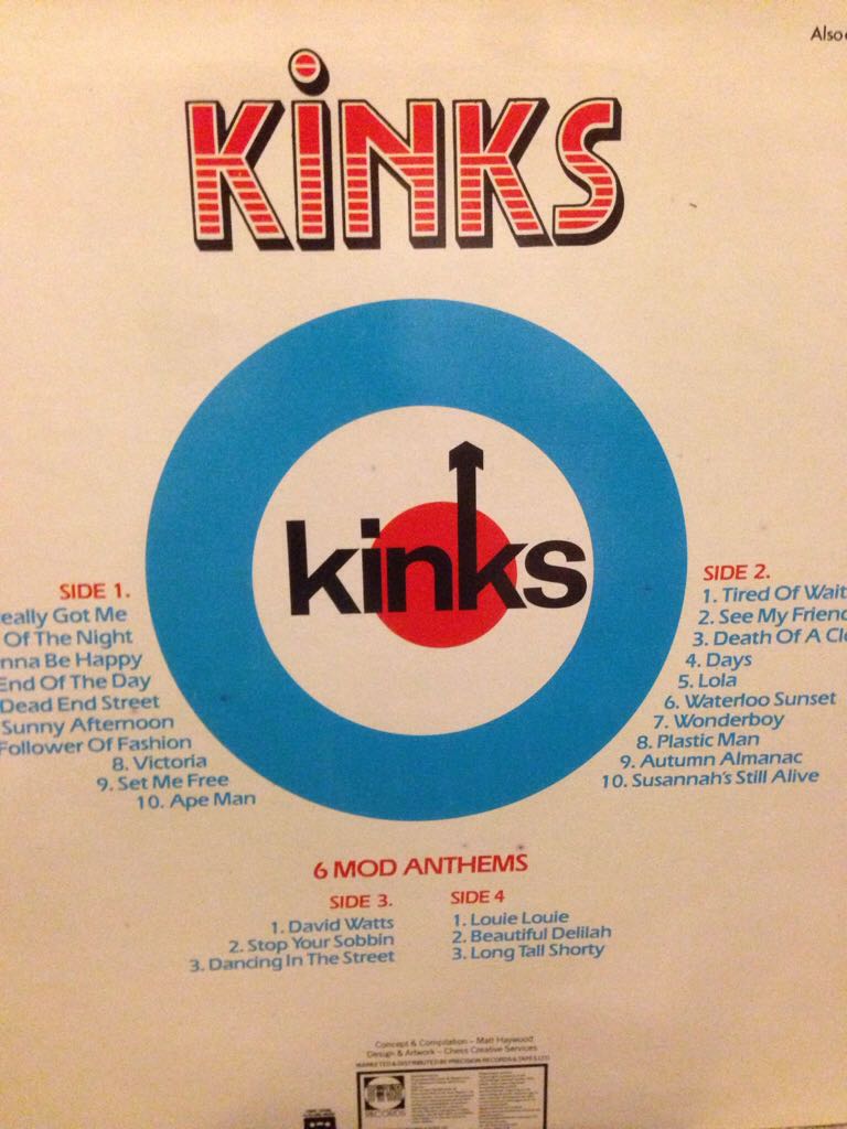 Kinks Greatest Hits - Kinks, The (12”) music collectible - Main Image 2