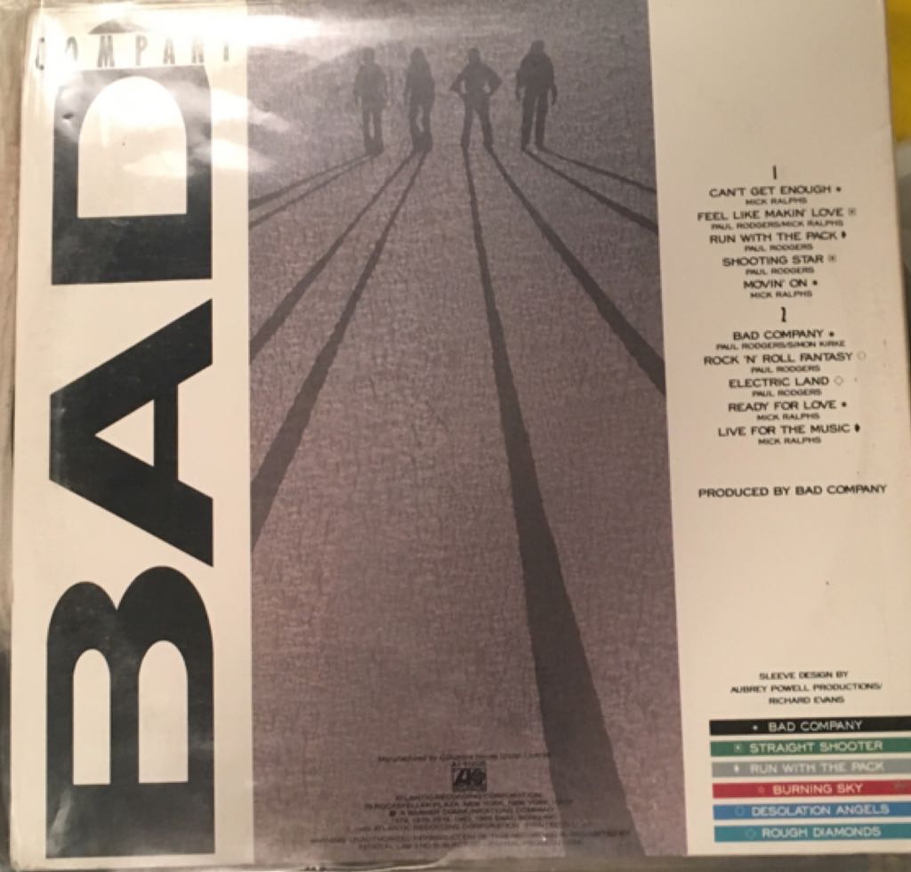 10 From 6 - Bad Company (12”) music collectible - Main Image 2