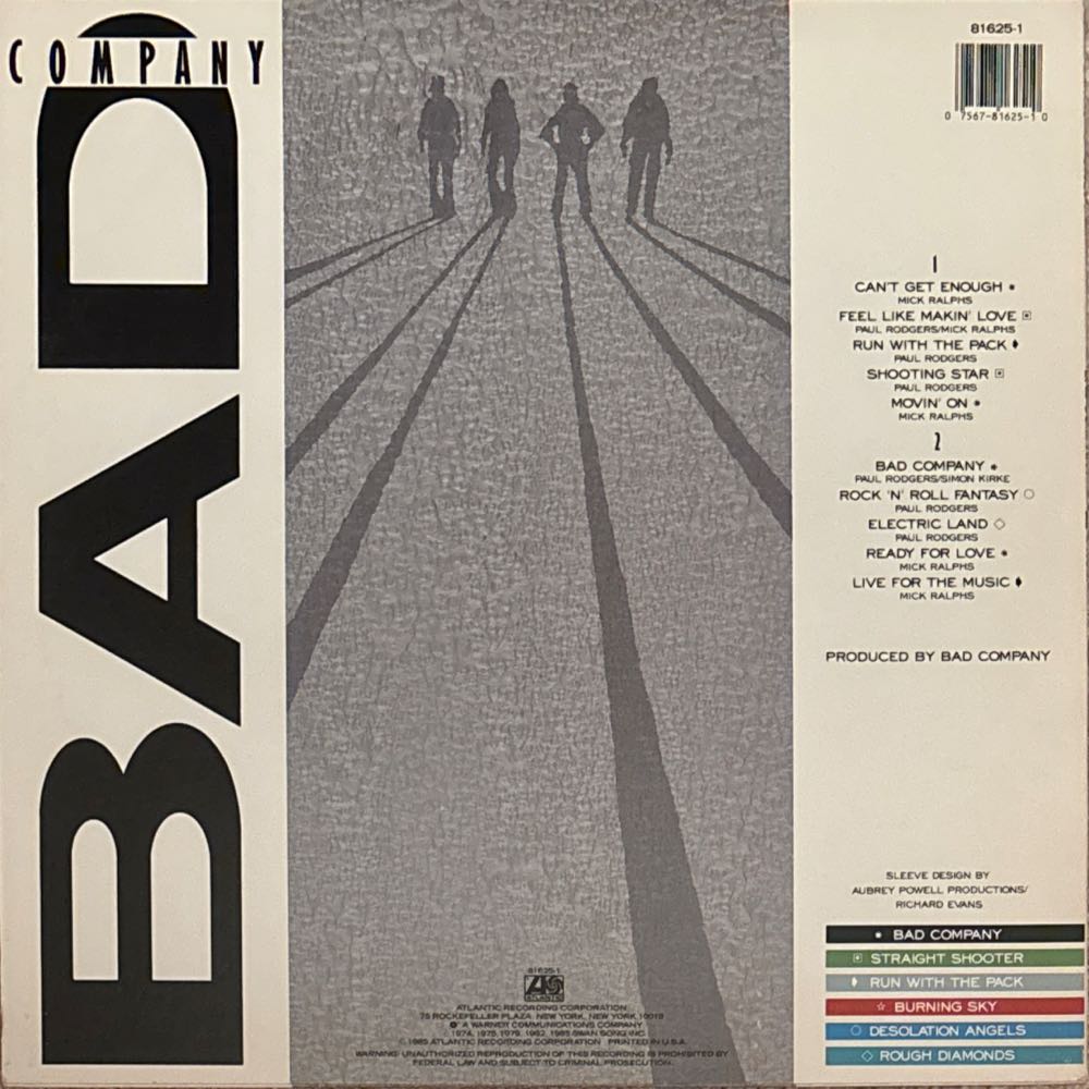 10 From 6 - Bad Company (12”) music collectible - Main Image 4