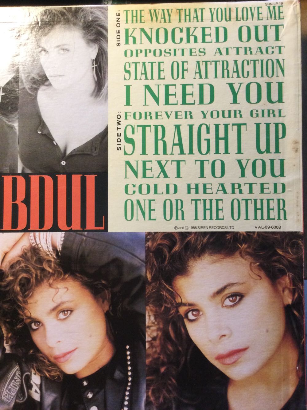 Forever Your Girl - Paula Abdul (12” - 45) music collectible [Barcode 5012983501912] - Main Image 2