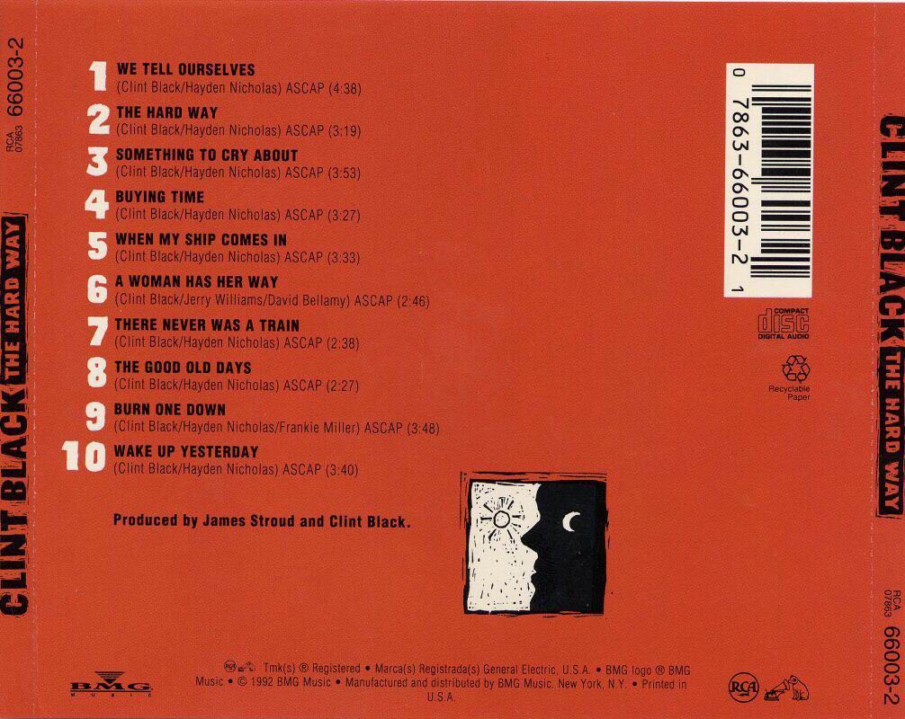 The Hard Way - Clint Black (AAC) music collectible - Main Image 2