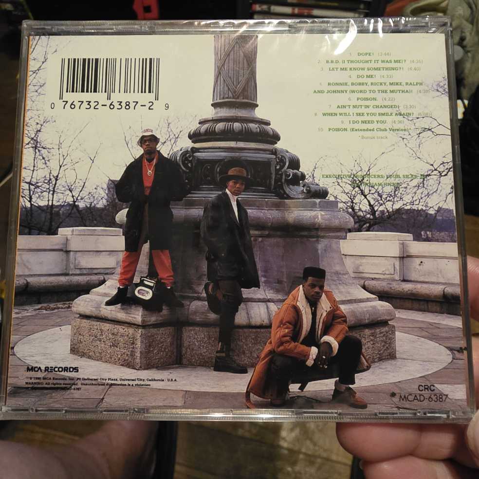 Poison - Bell Biv DeVoe (CD - 47) music collectible [Barcode 076732638729] - Main Image 4