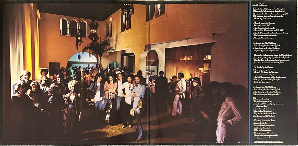Hotel California - Eagles (12” - 43) music collectible [Barcode 075596050913] - Main Image 3