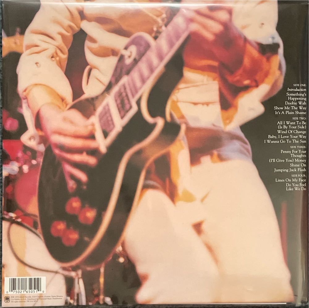 Frampton Comes Alive! - Peter Frampton (12”) music collectible [Barcode 075021650510] - Main Image 3