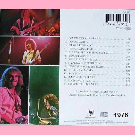 Frampton Comes Alive! - Frampton, Peter (12” - 80) music collectible - Main Image 3