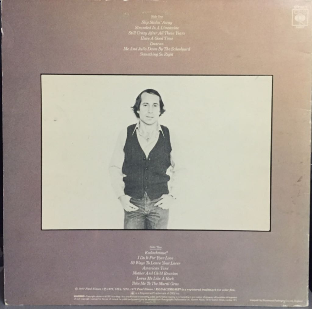 Greatest Hits, Etc. - Paul Simon (12” - 51) music collectible - Main Image 2