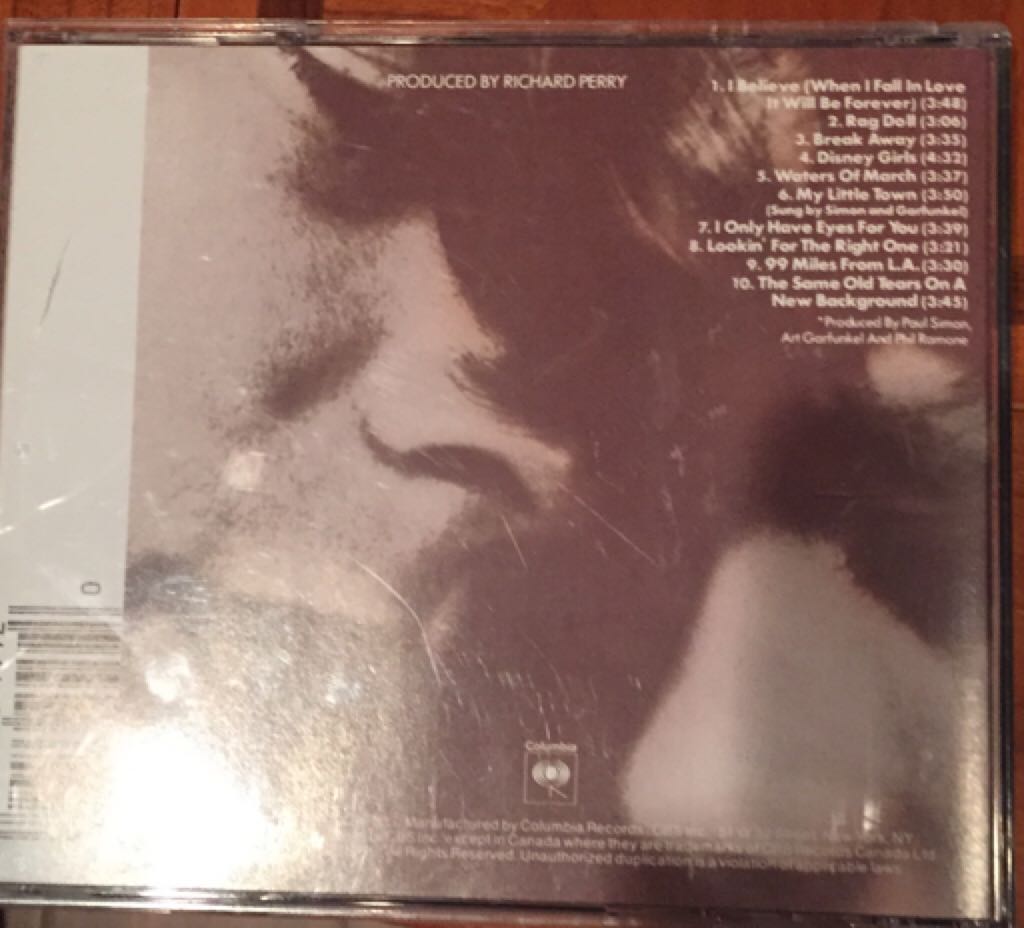 Breakaway - Garfunkel, Art (CD) music collectible [Barcode 074643370028] - Main Image 2