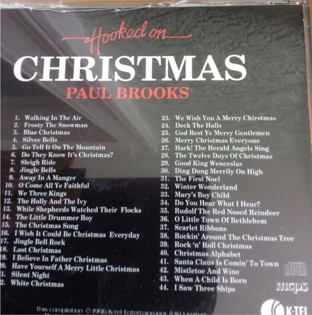 Hooked On Christmas - Paul Brooks (CD) music collectible [Barcode 5020959323529] - Main Image 2